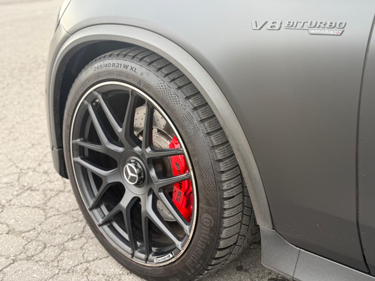 2019 Mercedes-Benz GLC-Class AMG GLC 63 S **WRAPPED MATTE BLACK** - Photo #11