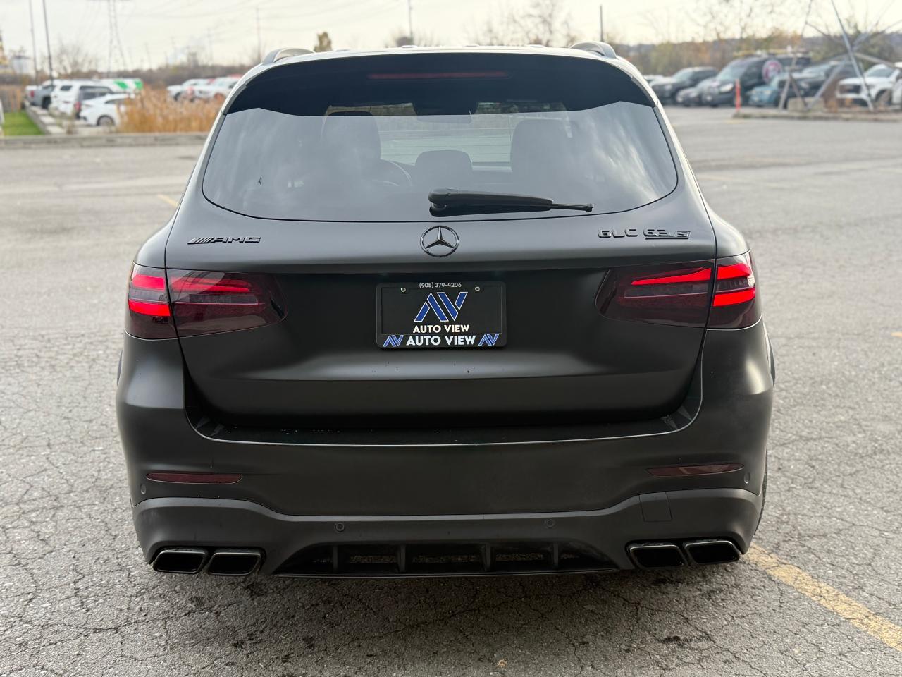 2019 Mercedes-Benz GLC-Class AMG GLC 63 S **WRAPPED MATTE BLACK** - Photo #6