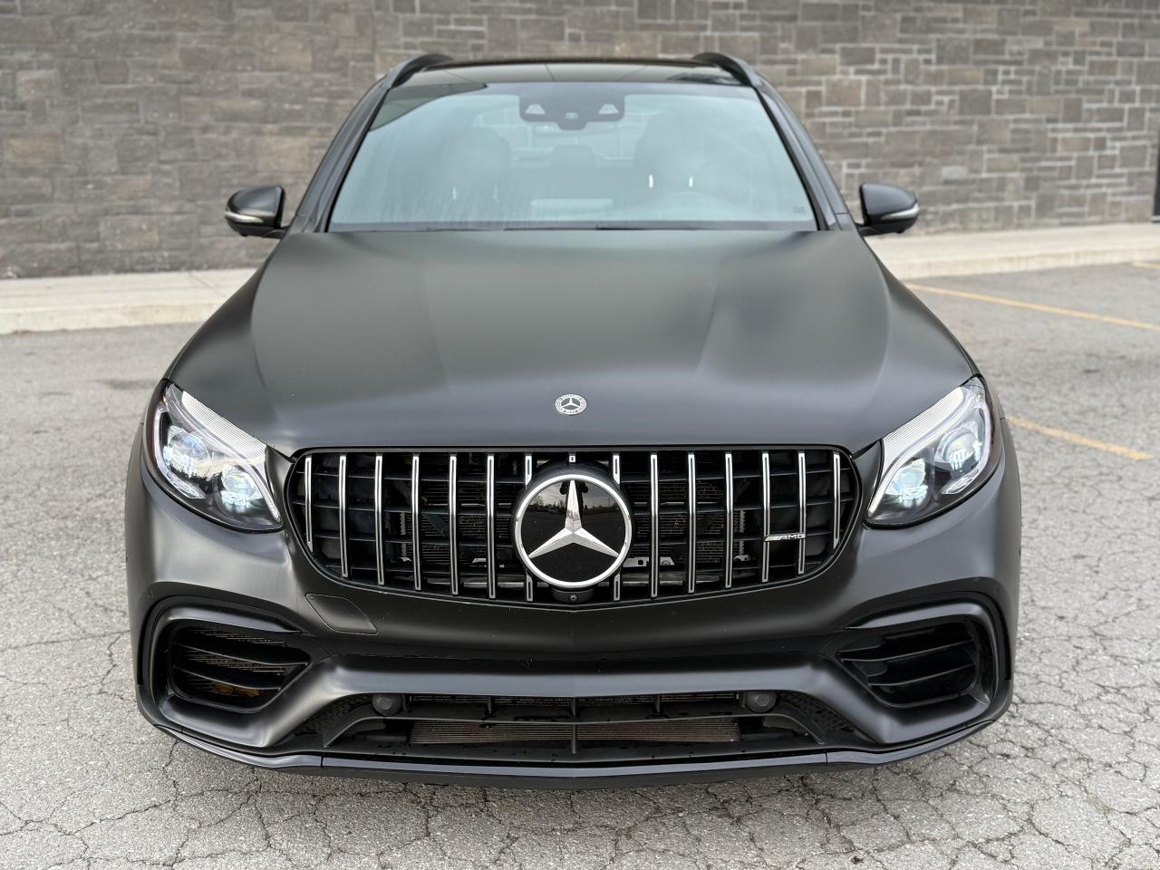 2019 Mercedes-Benz GLC-Class AMG GLC 63 S **WRAPPED MATTE BLACK** - Photo #2