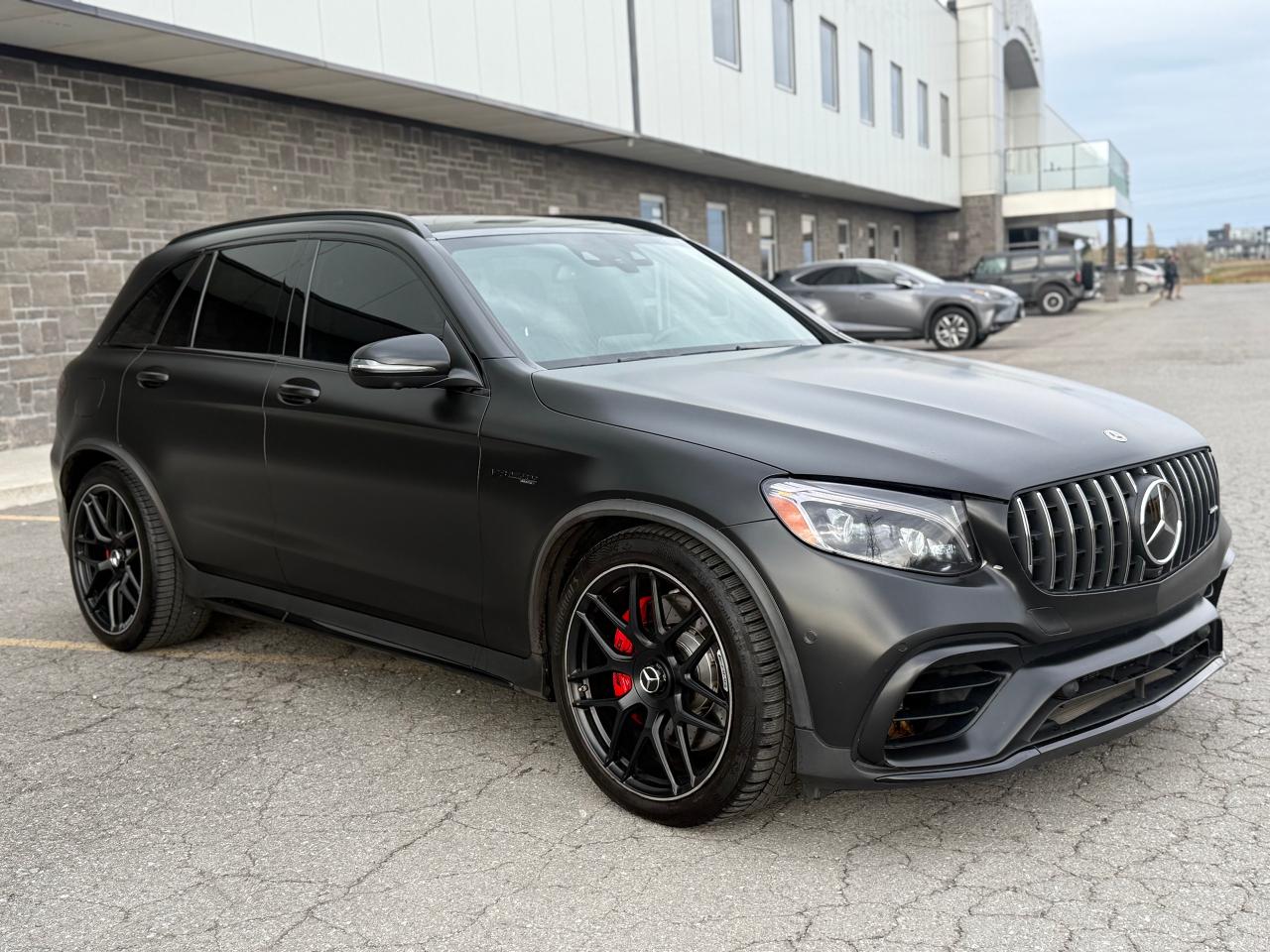 2019 Mercedes-Benz GLC-Class AMG GLC 63 S **WRAPPED MATTE BLACK** - Photo #3