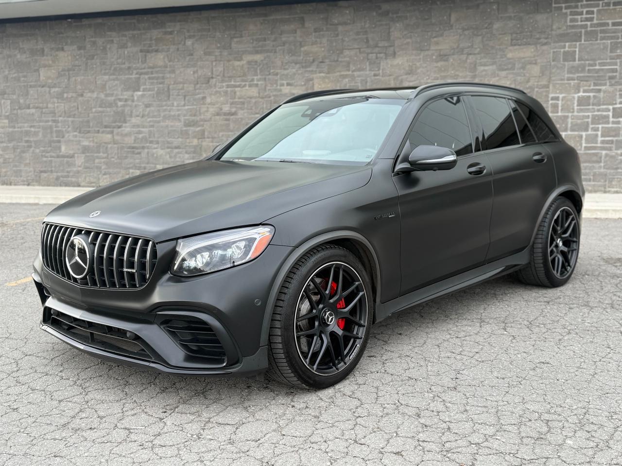 2019 Mercedes-Benz GLC-Class AMG GLC 63 S **WRAPPED MATTE BLACK** - Photo #7