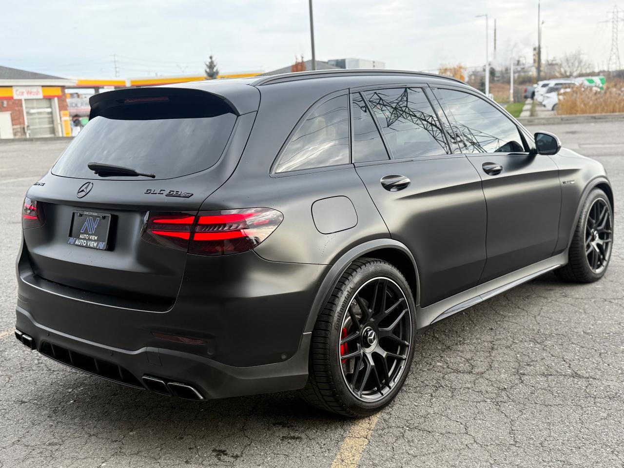 2019 Mercedes-Benz GLC-Class AMG GLC 63 S **WRAPPED MATTE BLACK** - Photo #5