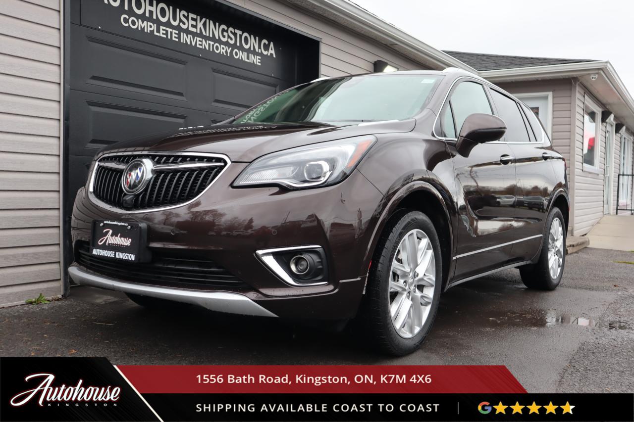 Used 2020 Buick Envision Premium II LEATHER - PANORAMIC MOON ROOF - HEADS UP DISPLAY for sale in Kingston, ON