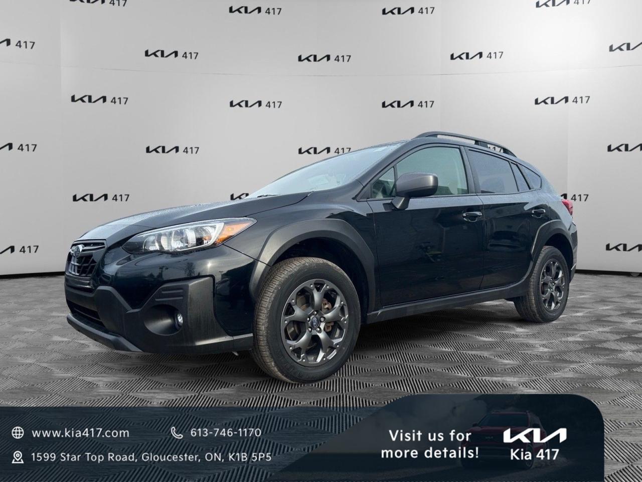 Used 2022 Subaru XV Crosstrek Outdoor LEATHER | AWD | EYESIGHT SAFETY FEATURES | APPLE CARPLAY | HEATED SEATS | PUSH BUTTON | BACK UP CAME for sale in Gloucester, ON