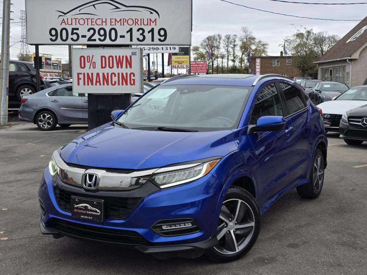 Used 2019 Honda HR-V Touring AWD / Fully Loaded / Sunroof / Navi / Sunroof for sale in Mississauga, ON