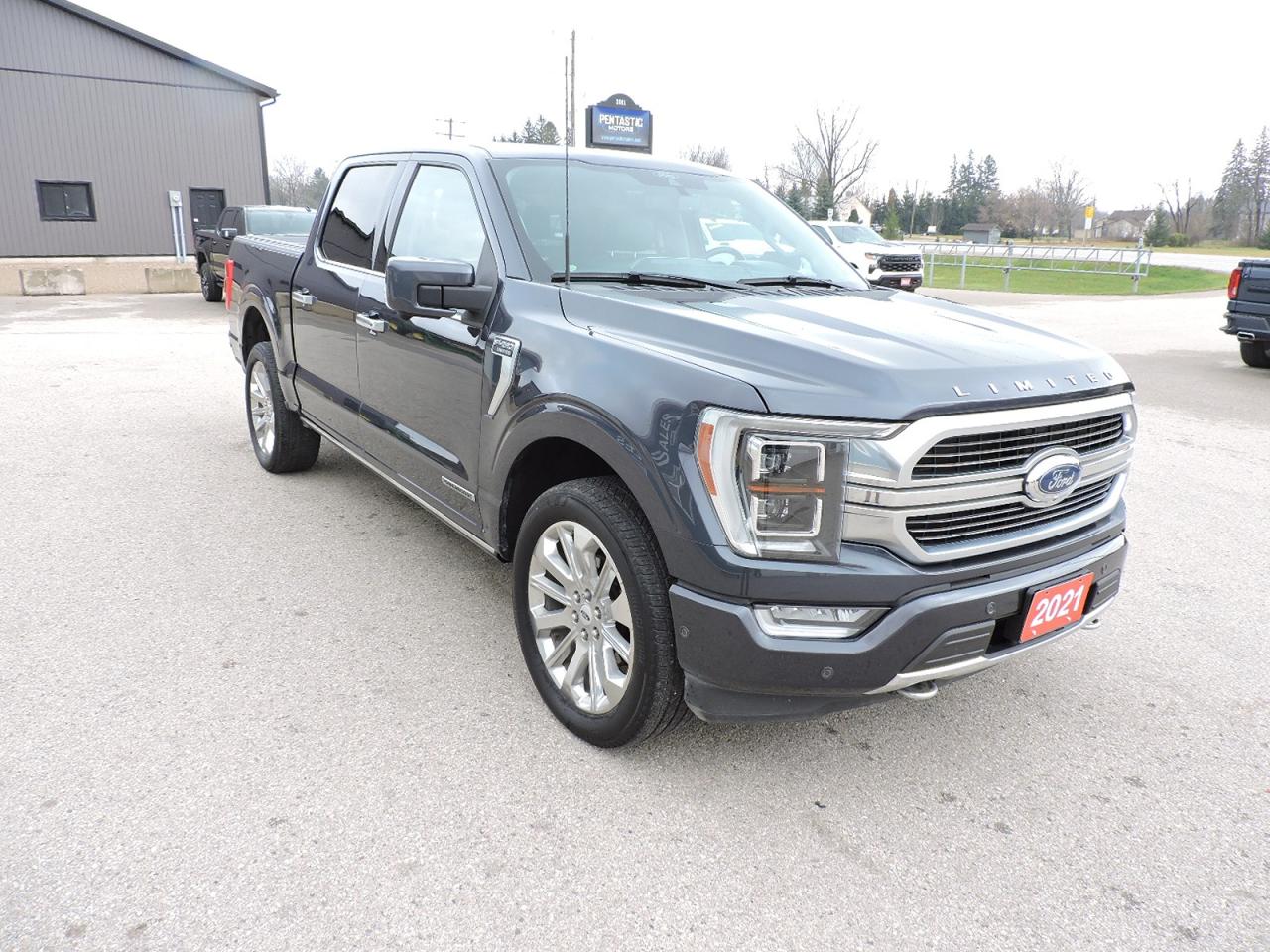 Used 2021 Ford F-150 Limited 3.5L PowerBoost 4X4 Leather Sunroof for sale in Gorrie, ON