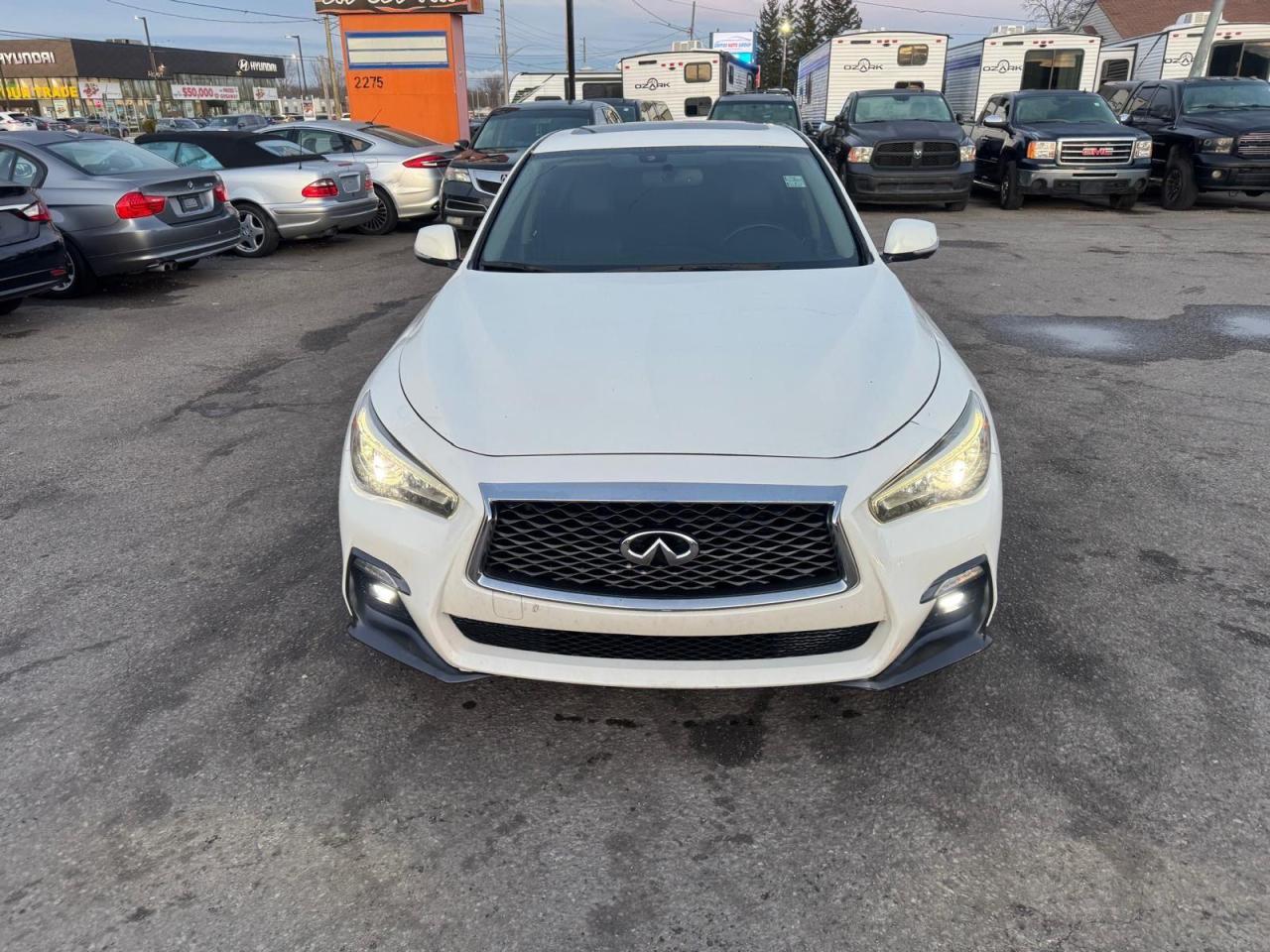 2018 Infiniti Q50 3.0T LUXE, Q50S, AWD, ONLY 83KMS, CERTIFIED - Photo #8