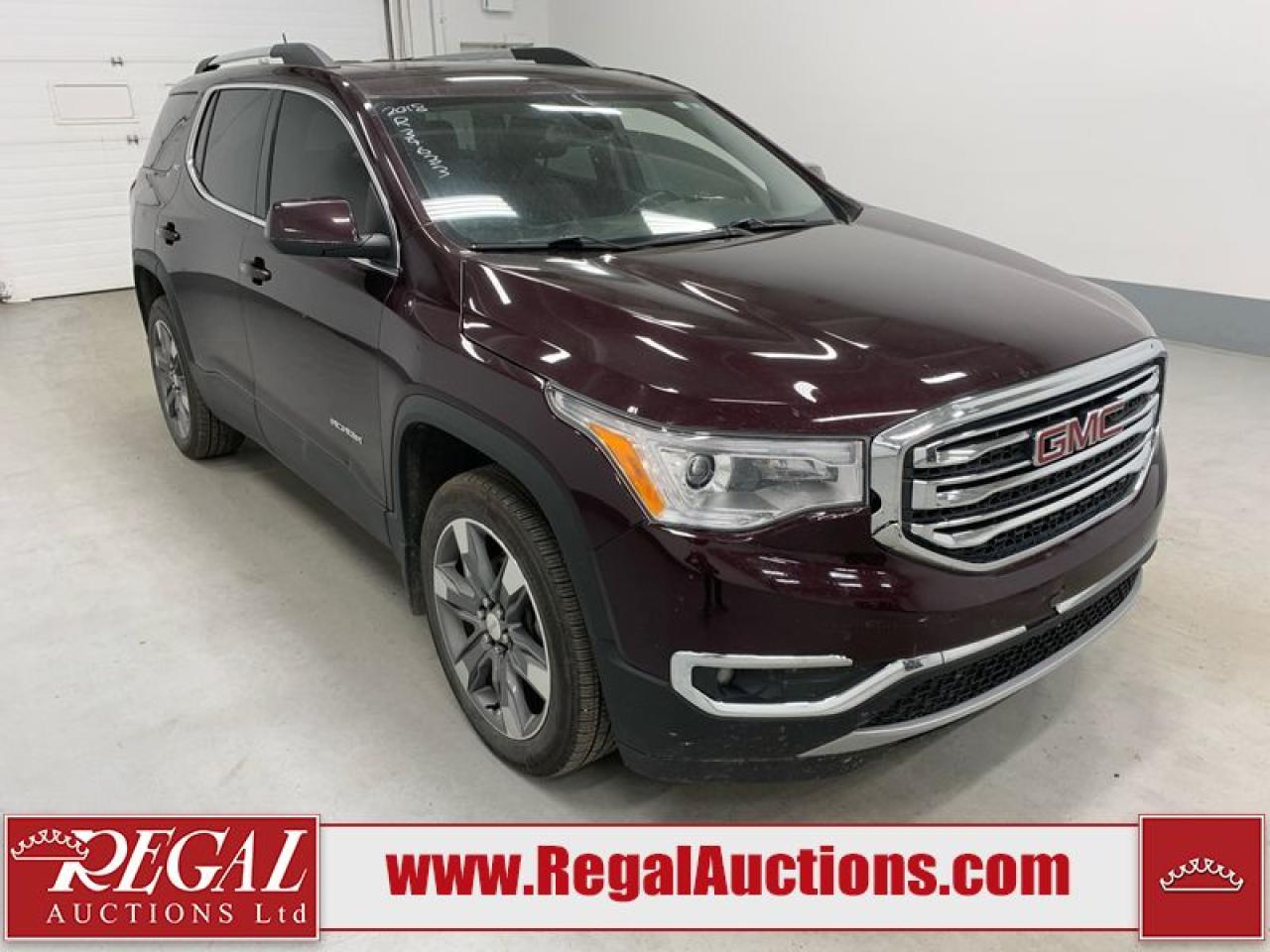 Used 2018 GMC Acadia SLT2 for sale in Calgary, AB