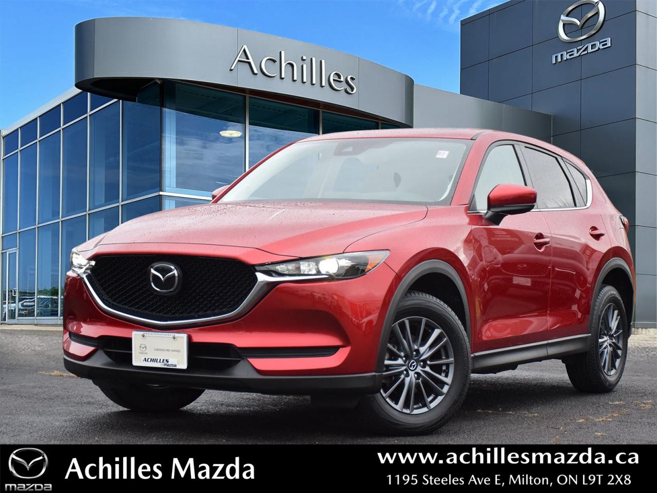 Used 2021 Mazda CX-5 GS-AWD, COMFORT PKG, MOONROOF for sale in Milton, ON