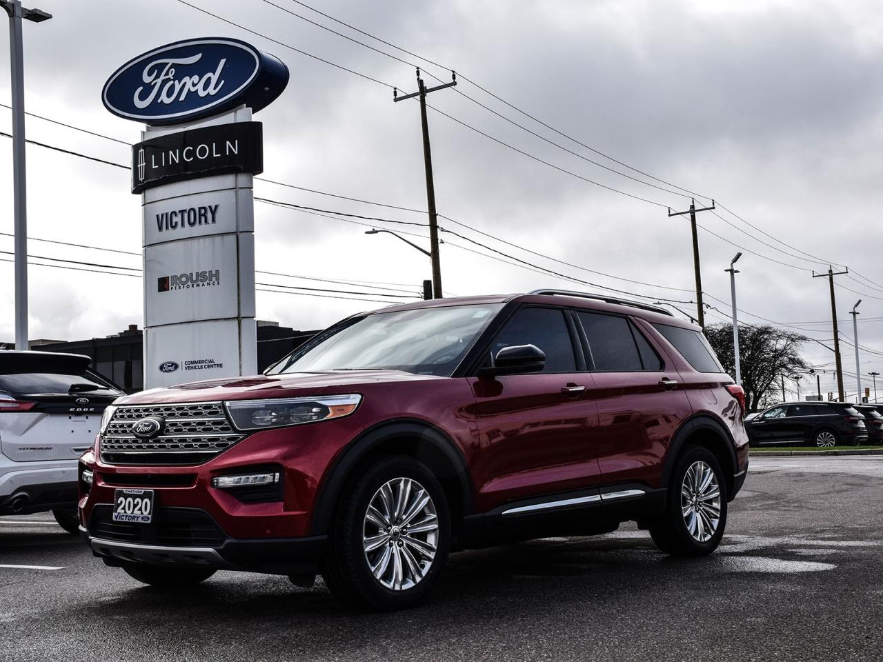 Used 2020 Ford Explorer Limited Twin Panel Moonroof | Lane Keeping Aid | for sale in Chatham, ON