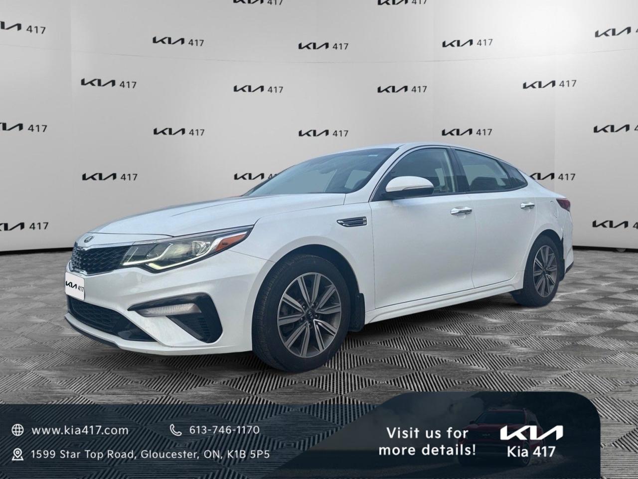 Used 2020 Kia Optima EX LEATHER | HEATED SEATS | CARPLAY | BLIND SPOT | LANE KEEP | 8 INCH DISP for sale in Gloucester, ON