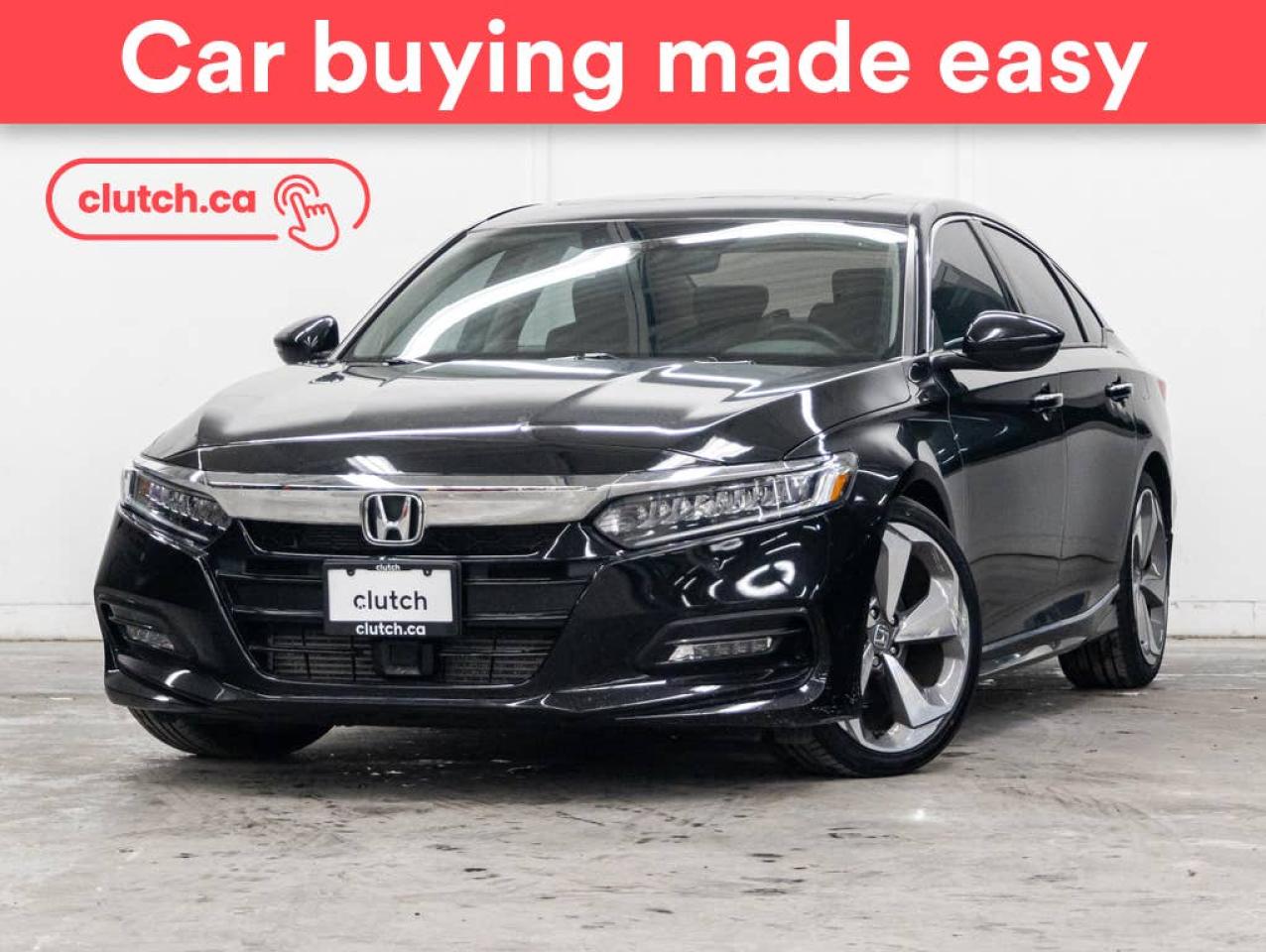 Used 2018 Honda Accord Touring 2.0T w/ Apple CarPlay & Android Auto, Heated Steering Wheel, Heated Front Seats for sale in Toronto, ON