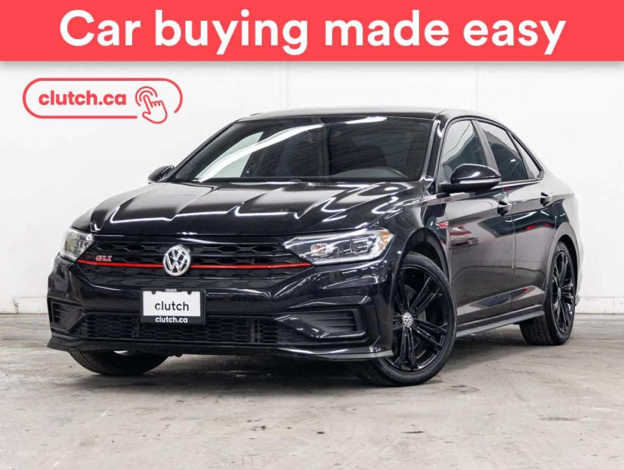 Used 2021 Volkswagen Jetta GLI Base w/ Apple CarPlay & Android Auto, Dual Zone A/C, Power Sunroof for sale in Toronto, ON