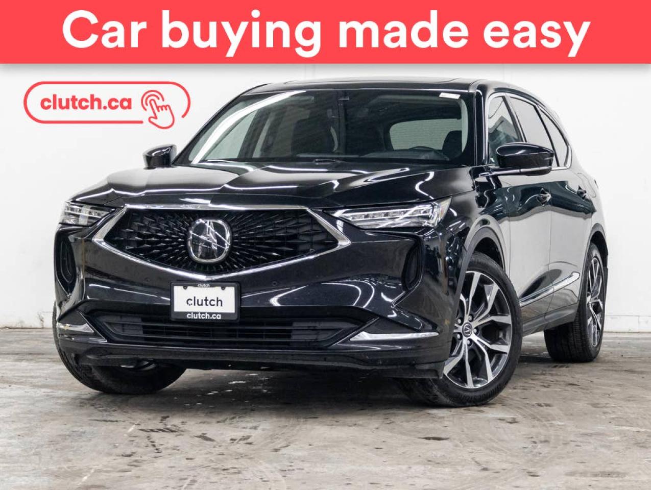 Used 2022 Acura MDX Tech AWD w/ Apple CarPlay & Android Auto, Panoramic Moonroof, Nav for sale in Toronto, ON