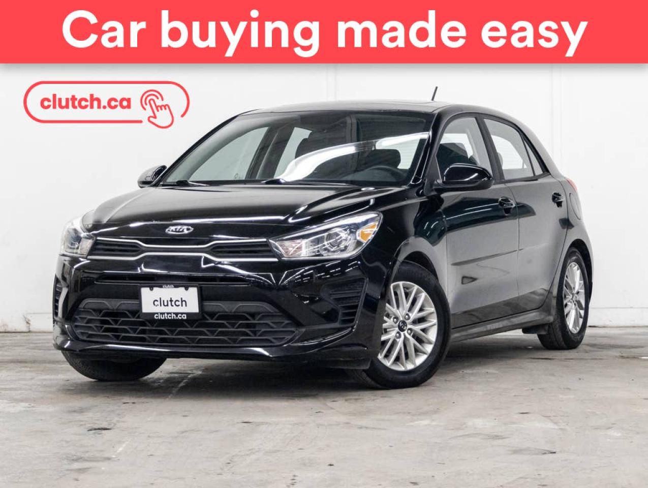 Used 2021 Kia Rio 5-Door LX Premium w/ Apple CarPlay & Android Auto, A/C, Power Sunroof for sale in Toronto, ON