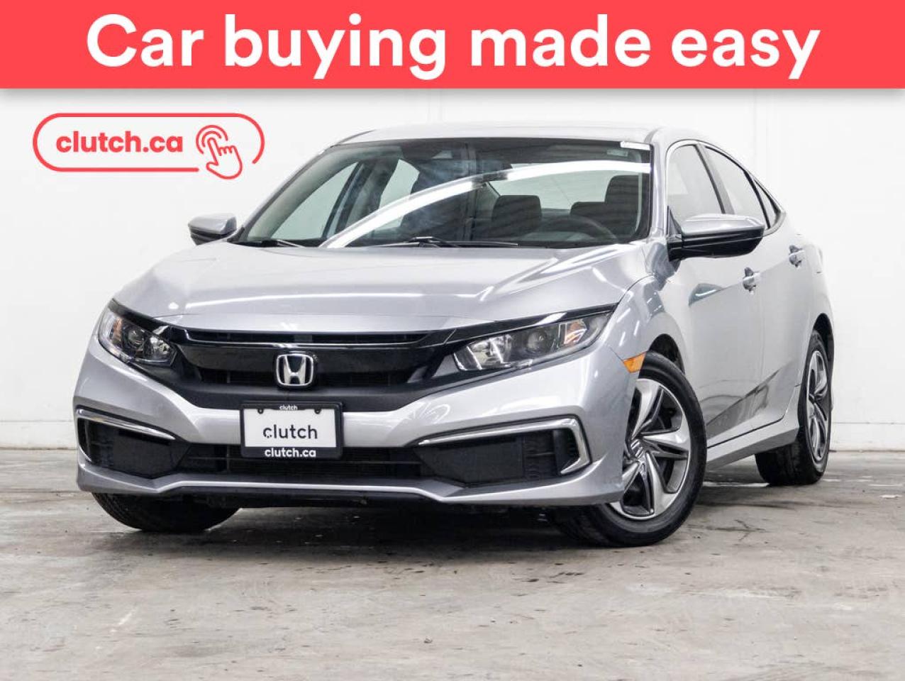 Used 2019 Honda Civic LX w/ Apple CarPlay & Android Auto, Heated Front Seats, Rearview Camera for sale in Toronto, ON