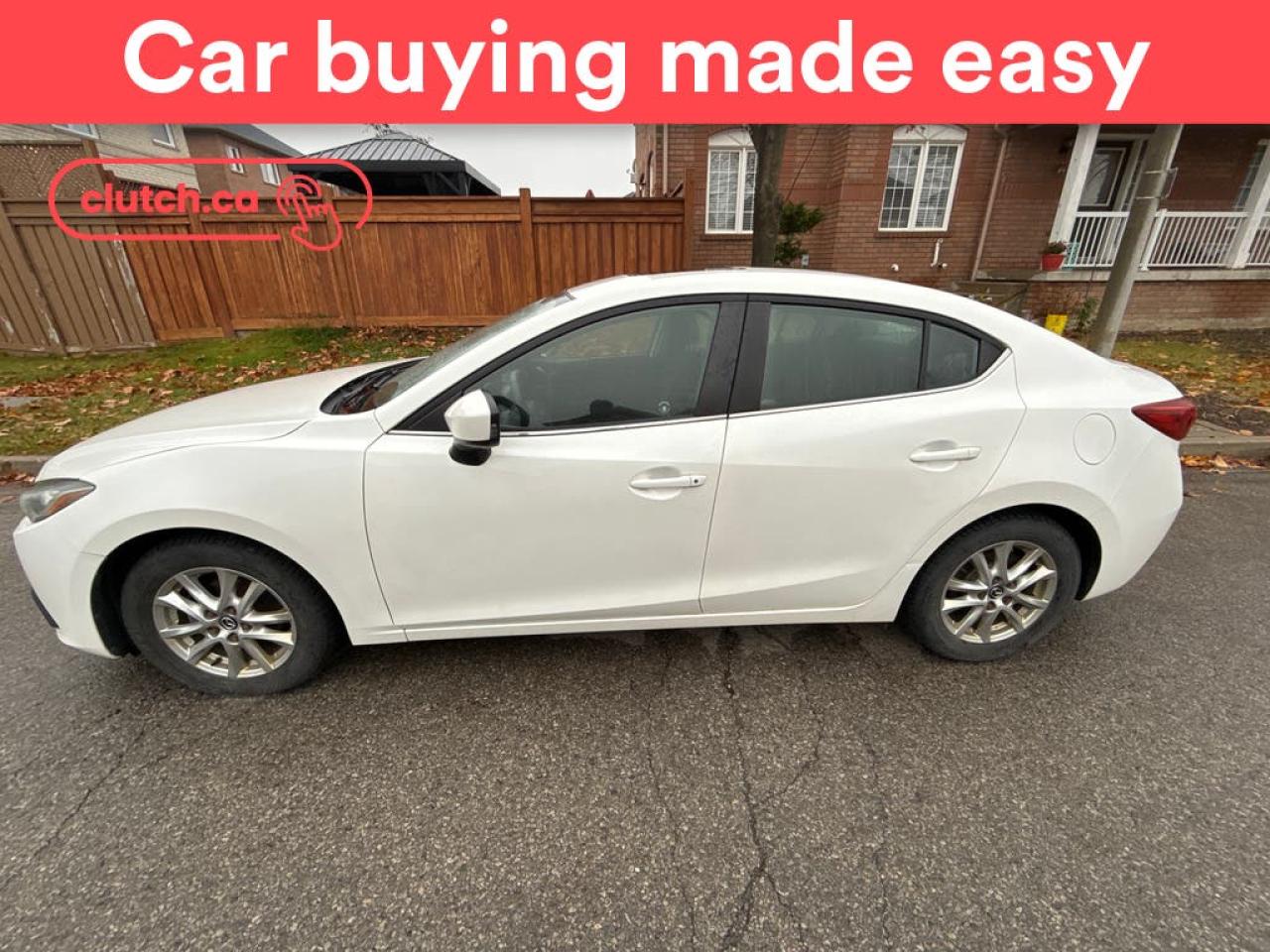 Used 2016 Mazda MAZDA3 GS w/ Heated Front Seats, Power Moonroof, A/C for sale in Toronto, ON