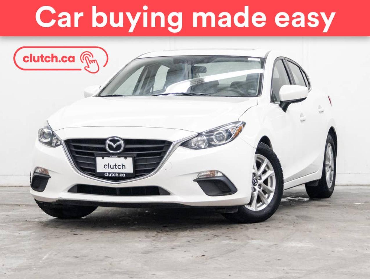 Used 2016 Mazda MAZDA3 GS w/ Heated Front Seats, Power Moonroof, A/C for sale in Toronto, ON