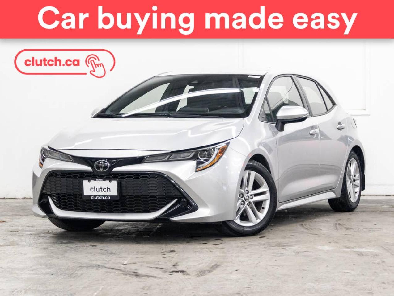 Used 2019 Toyota Corolla Hatchback S w/ SE Package w/ Apple CarPlay, Rearview Cam, A/C for sale in Toronto, ON