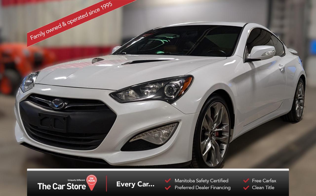 Used 2015 Hyundai Genesis Coupe V6 Manual GT|Leather/Brembos/Sunroof/Clean Title for sale in Winnipeg, MB