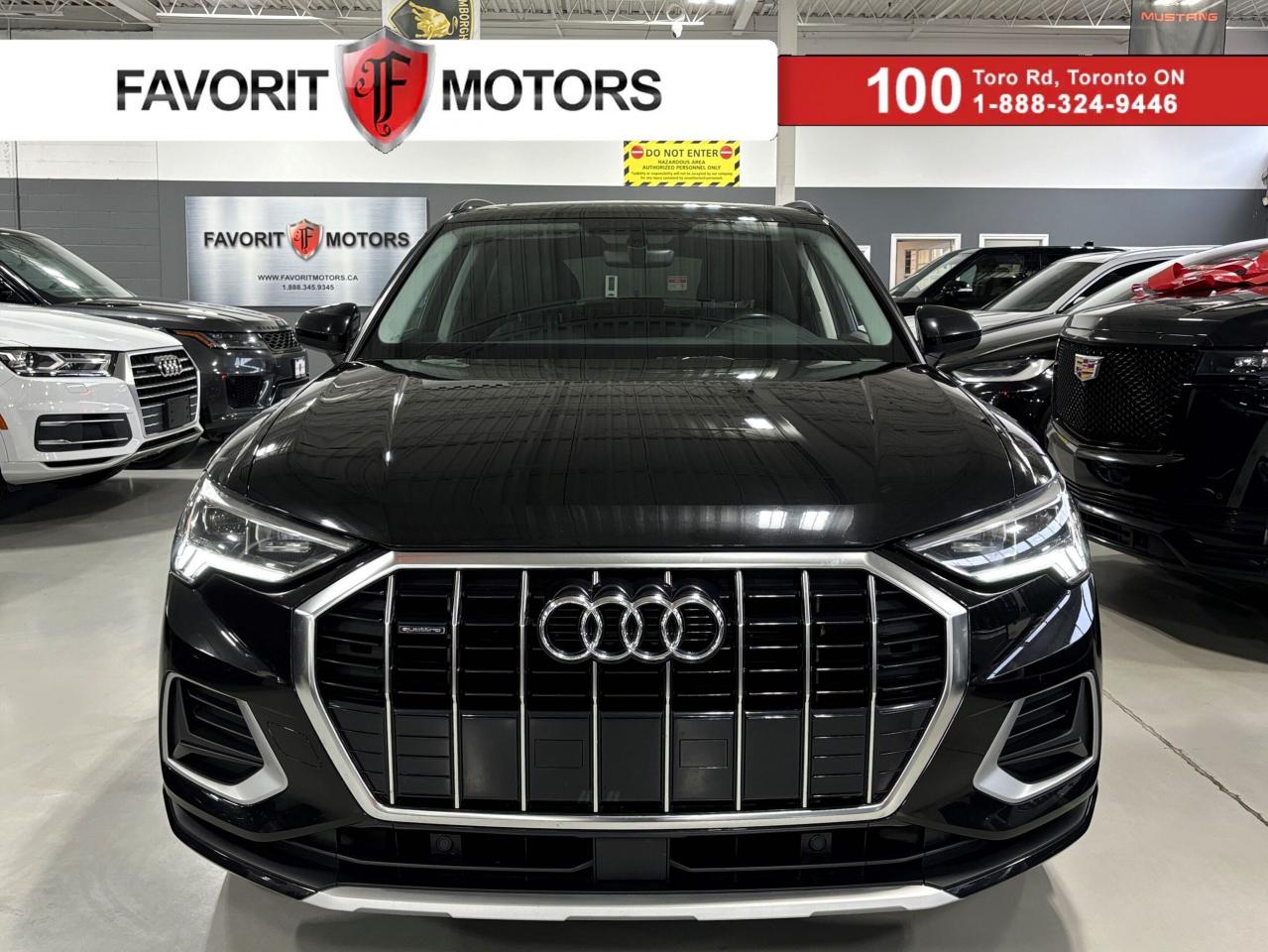 Used 2021 Audi Q3 Komfort|QUATTRO|ALLOYS|LEATHER|PANOROOF|HEATSEATS| for sale in North York, ON