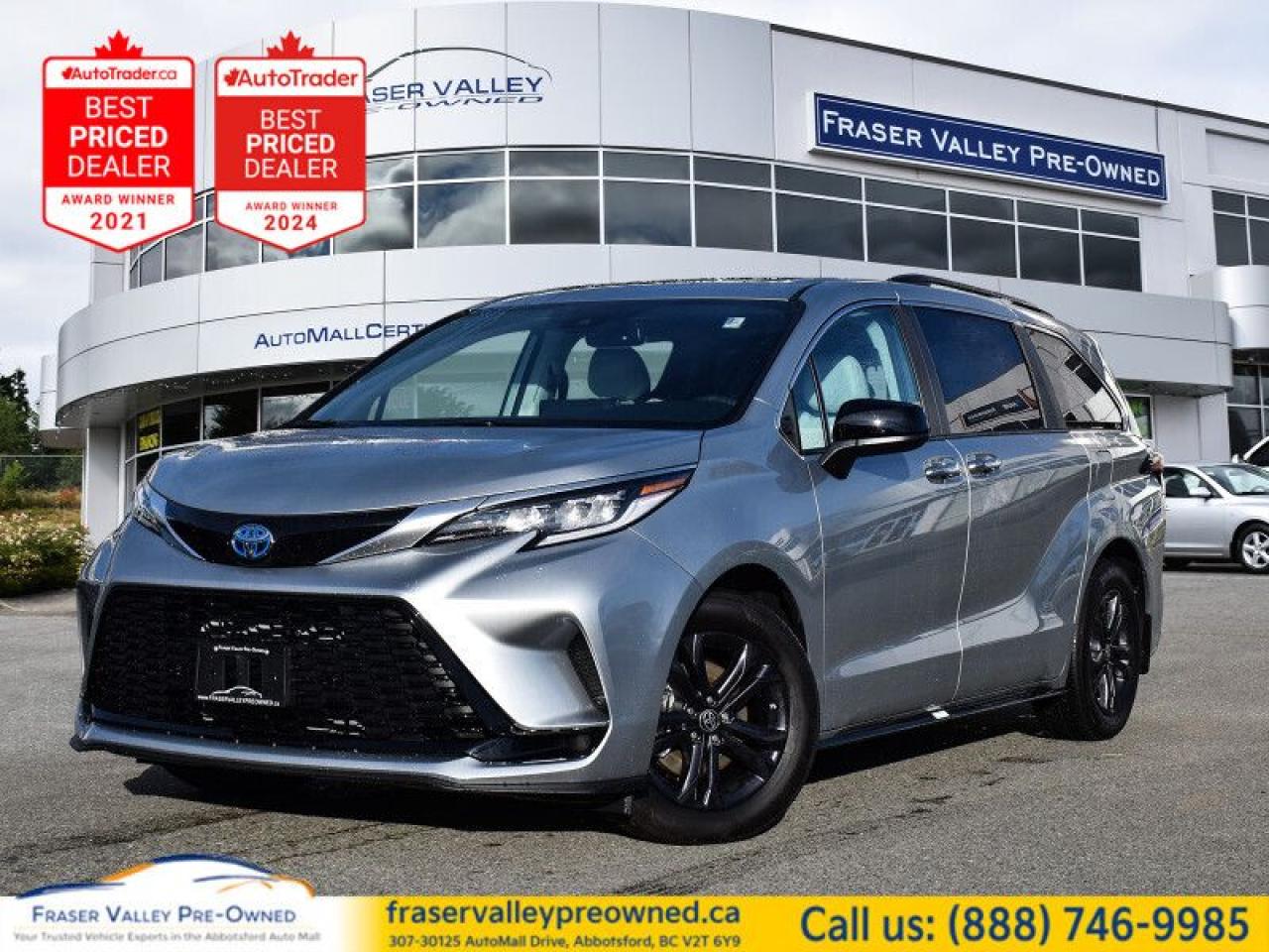 Used 2024 Toyota Sienna XSE 7-Passenger AWD  Hybrid, Full Load for sale in Abbotsford, BC