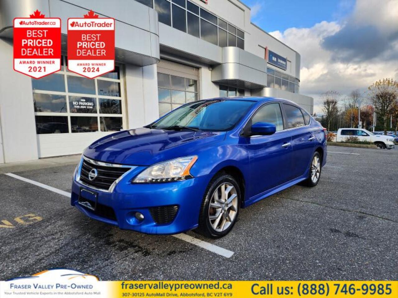 Used 2014 Nissan Sentra SR  Auto, Clean History, Sunroof for sale in Abbotsford, BC