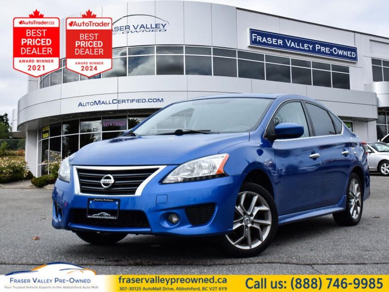 Used 2014 Nissan Sentra SR  Auto, Clean History, Sunroof for sale in Abbotsford, BC