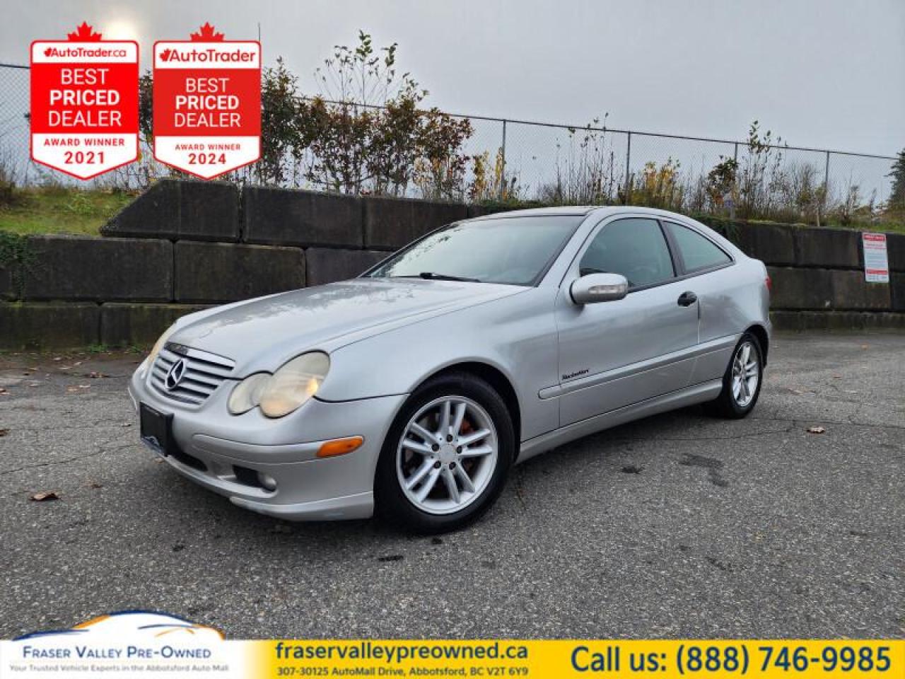 Used 2003 Mercedes-Benz C-Class KOMPRESSOR 1.8L  Auto, As-Is. Wholesale for sale in Abbotsford, BC