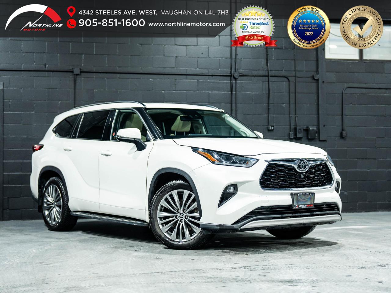 Used 2020 Toyota Highlander LIMITED AWD for sale in Vaughan, ON