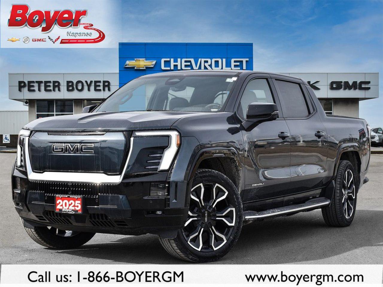 New 2025 GMC Sierra EV e4WD Crew Cab Max Range Denali for sale in Napanee, ON
