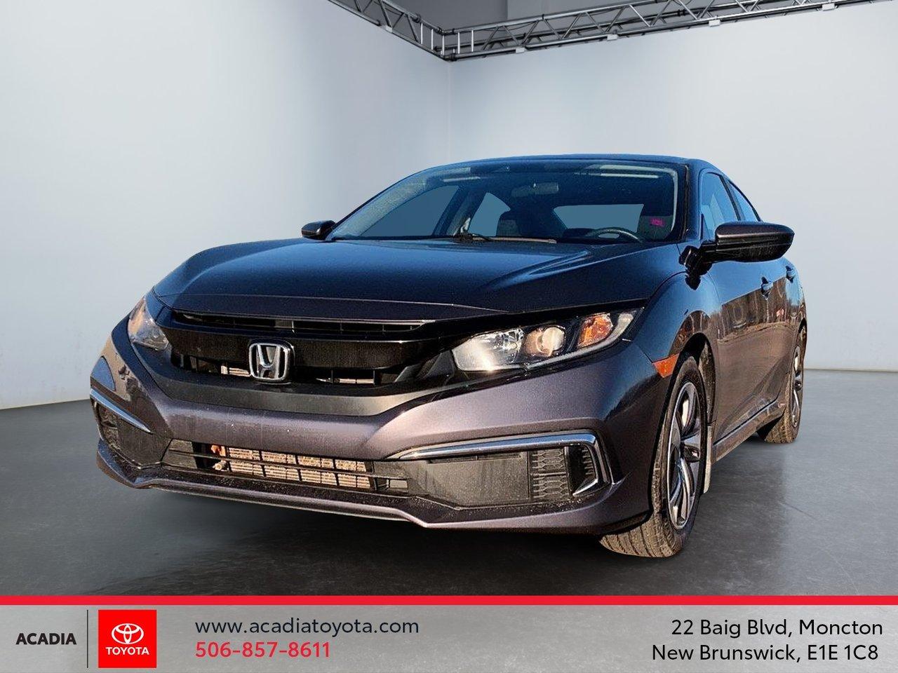 Used 2020 Honda Civic SEDAN LX for sale in Moncton, NB