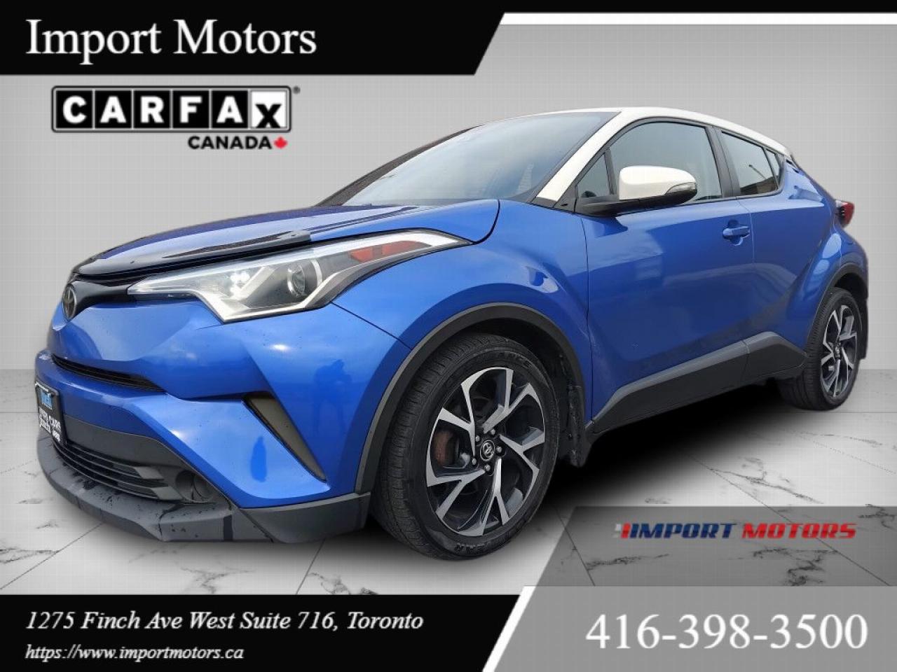 Used 2018 Toyota C-HR XLE 4dr PREMIUM Sport Utility CVT for sale in North York, ON