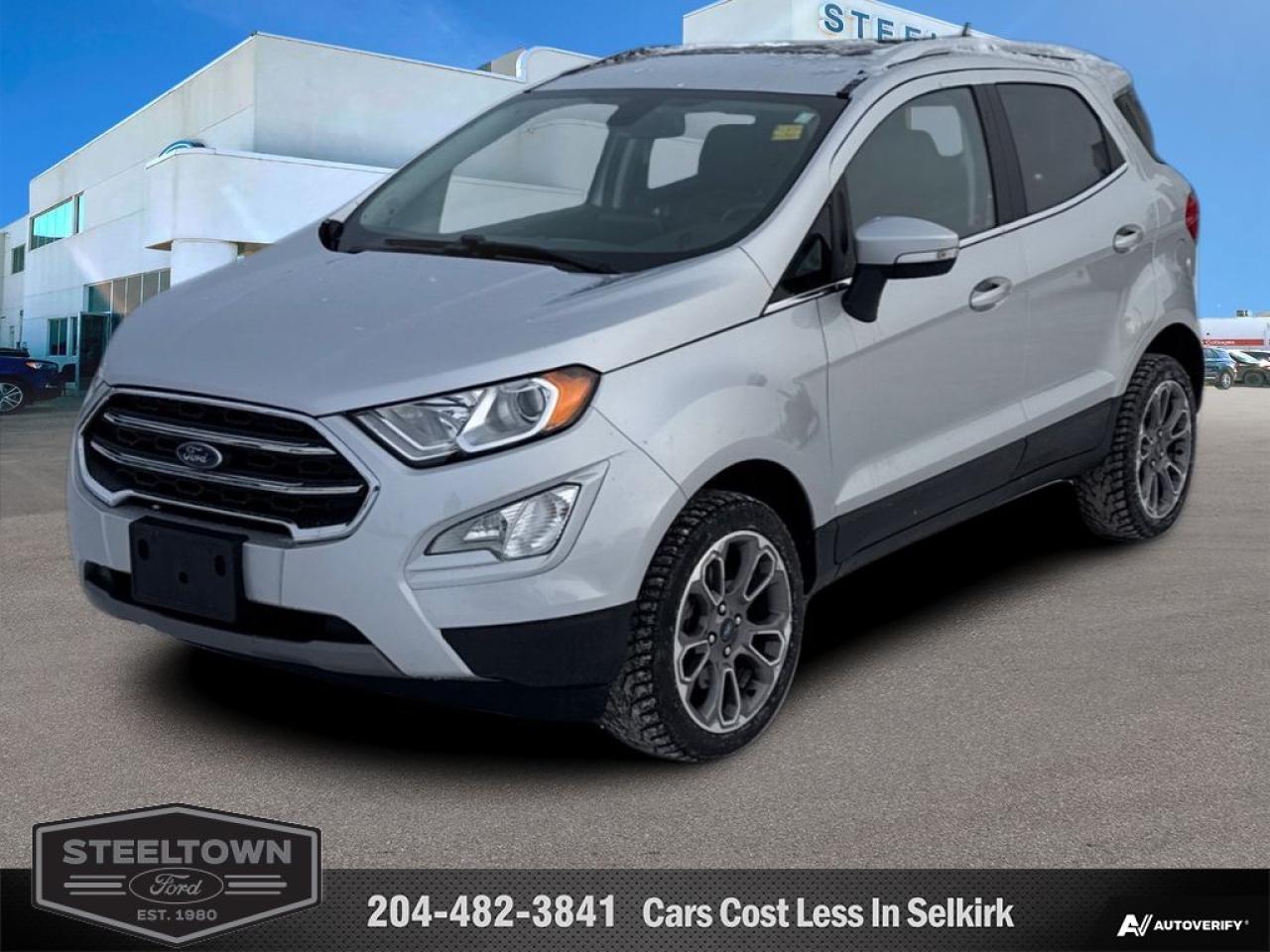 Used 2021 Ford EcoSport Titanium  - Navigation -  Sunroof for sale in Selkirk, MB