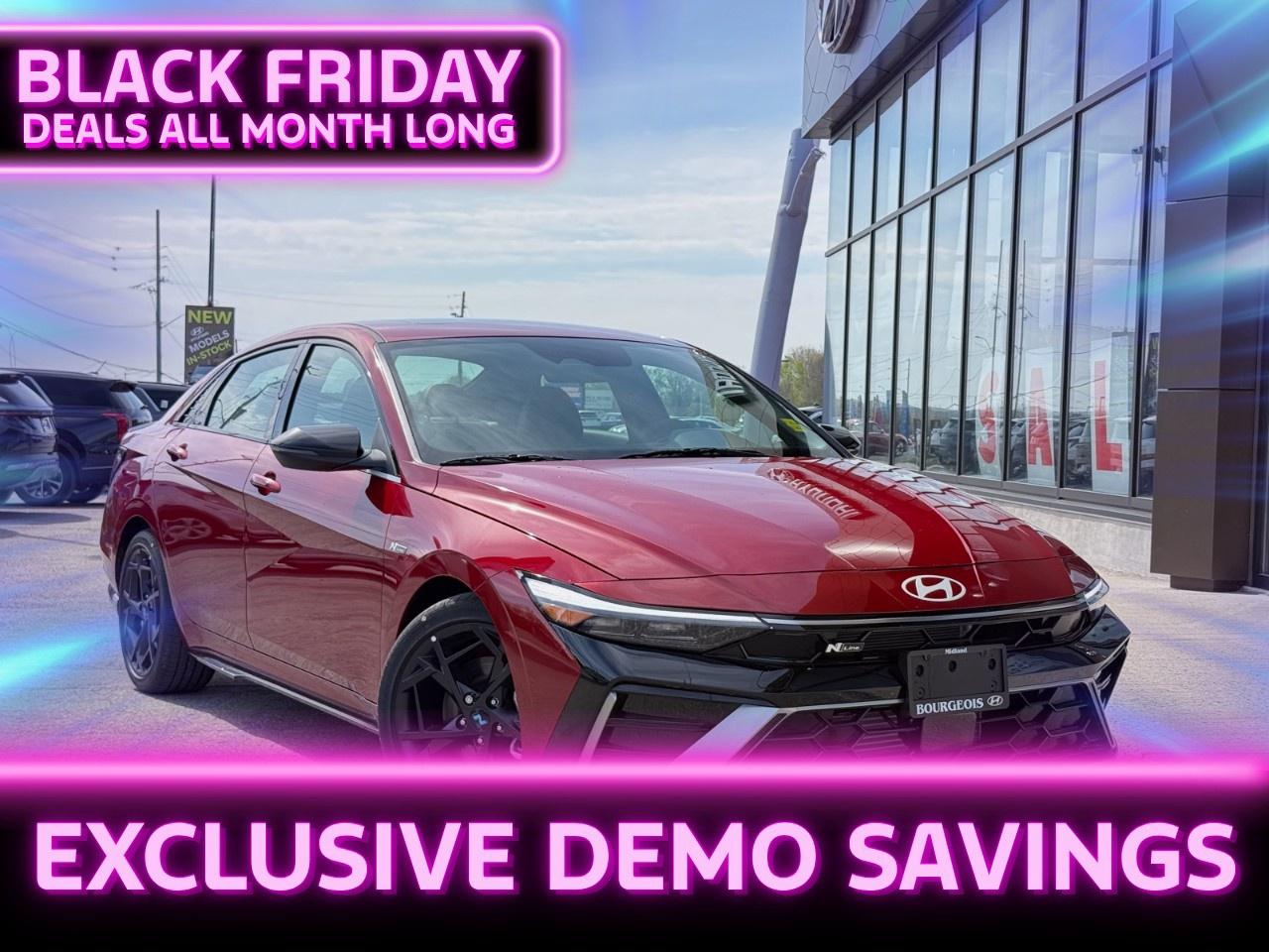 New 2025 Hyundai Elantra N Line Ultimate DCT for sale in Midland, ON