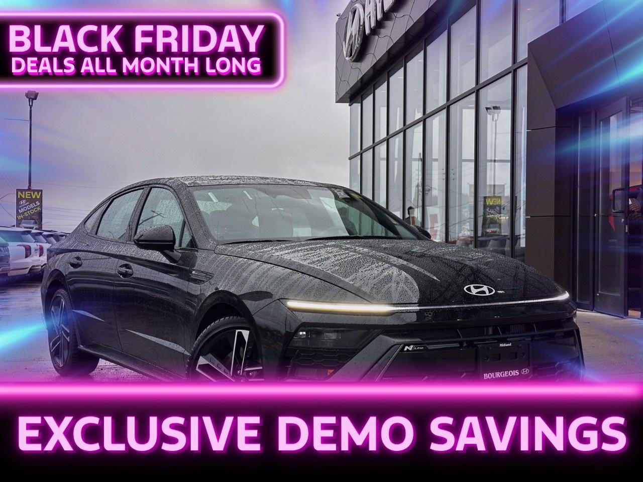 New 2025 Hyundai Sonata 2.5T N Line Ultimate FWD for sale in Midland, ON