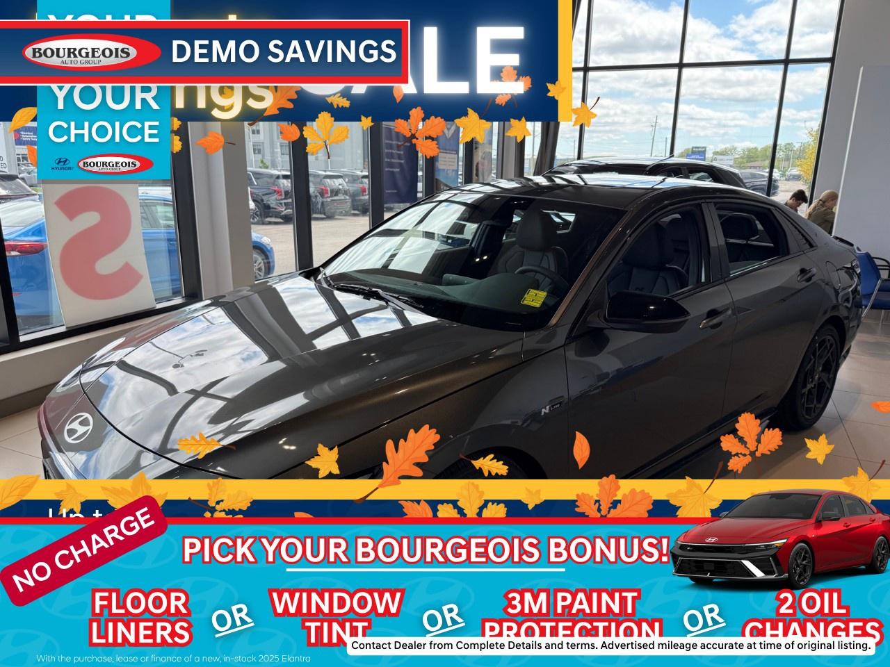 New 2025 Hyundai Elantra N Line Ultimate DCT for sale in Midland, ON
