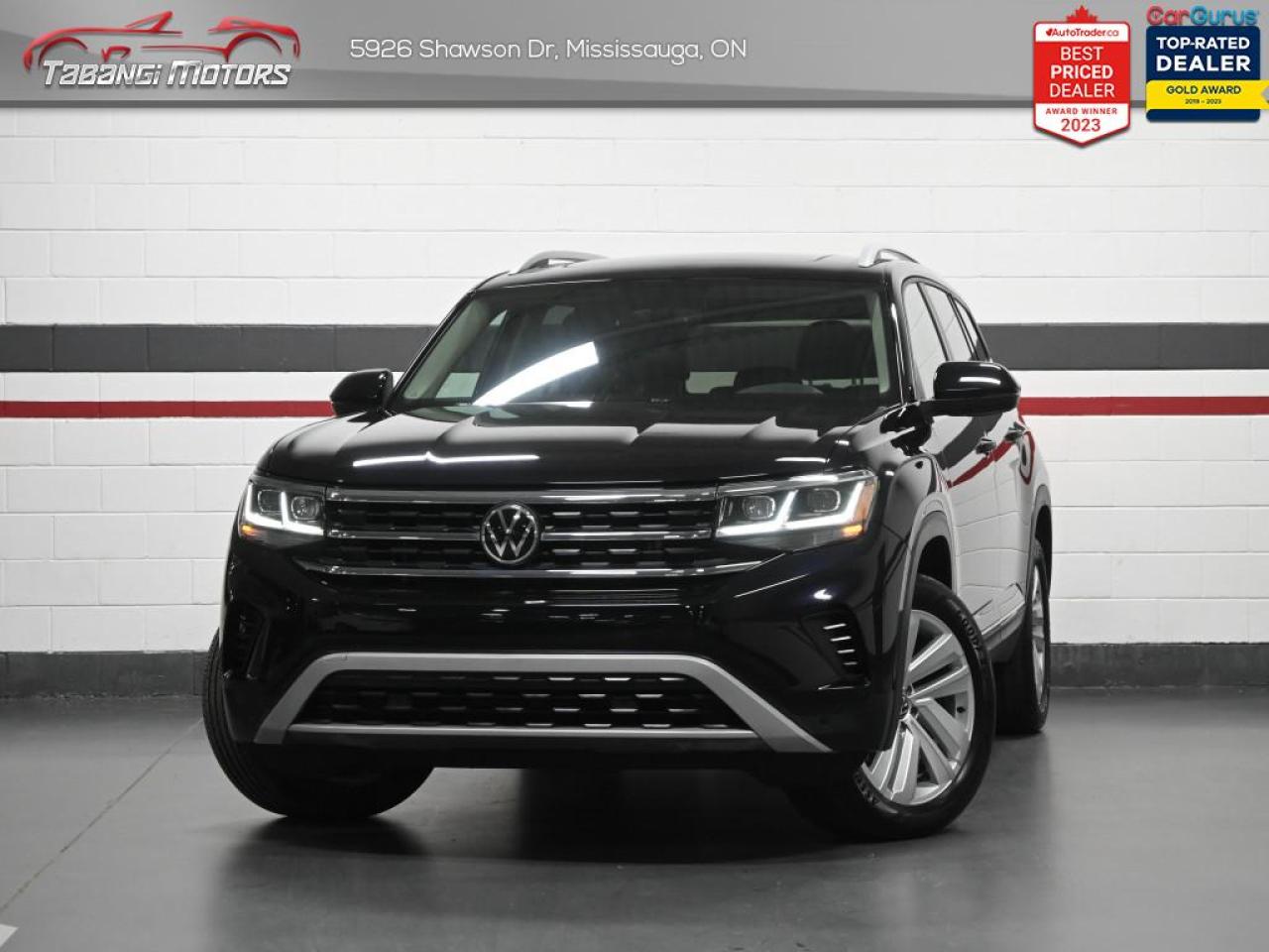 <b>Apple Carplay, Android Auto, Navigation, Panoramic Roof, Leather, Heated & Cooled Front Seats, Rear Heated Seats, Heated Steering Wheel, Adaptive Cruise Control, Front Assist, Side Assist, Park Aid!</b><br>  Tabangi Motors is family owned and operated for over 20 years and is a trusted member of the Used Car Dealer Association (UCDA). Our goal is not only to provide you with the best price, but, more importantly, a quality, reliable vehicle, and the best customer service. Visit our new 25,000 sq. ft. building and indoor showroom and take a test drive today! Call us at 905-670-3738 or email us at customercare@tabangimotors.com to book an appointment. <br><hr></hr>CERTIFICATION: Have your new pre-owned vehicle certified at Tabangi Motors! We offer a full safety inspection exceeding industry standards including oil change and professional detailing prior to delivery. Vehicles are not drivable, if not certified. The certification package is available for $595 on qualified units (Certification is not available on vehicles marked As-Is). All trade-ins are welcome. Taxes and licensing are extra.<br><hr></hr><br> <br><iframe width=100% height=350 src=https://www.youtube.com/embed/2nrXfjTvyEg?si=4curuR_GifQPt-rU title=YouTube video player frameborder=0 allow=accelerometer; autoplay; clipboard-write; encrypted-media; gyroscope; picture-in-picture; web-share referrerpolicy=strict-origin-when-cross-origin allowfullscreen></iframe>   <br><br><br>This 2021 Volkswagen Atlas with its refined exterior easily sits 7 adults within its beautiful interior, allowing the finest ride comfort for all passengers. This  2021 Volkswagen Atlas is fresh on our lot in Mississauga. <br> <br>While this 2021 Volkswagen Atlas is definitely well designed and exceptionally well put together, what sets it aside as one of the best and most comfortable SUVs is the spacious interior. Easily accommodating 7 adults in complete comfort, the Atlas has its sight set on passenger comfort and safety much more than being an agile, sporty, and cramped SUV. The Atlas delivers excellent on road capabilities and a luxurious ride quality while seated in a roomy, airy, extremely well designed cabin.This  SUV has 47,186 kms. Its  black in colour  . It has a 8 speed automatic transmission and is powered by a  235HP 2.0L 4 Cylinder Engine.  This unit has some remaining factory warranty for added peace of mind. <br> <br>To apply right now for financing use this link : <a href=https://tabangimotors.com/apply-now/ target=_blank>https://tabangimotors.com/apply-now/</a><br><br> <br/><br>SERVICE: Schedule an appointment with Tabangi Service Centre to bring your vehicle in for all its needs. Simply click on the link below and book your appointment. Our licensed technicians and repair facility offer the highest quality services at the most competitive prices. All work is manufacturer warranty approved and comes with 2 year parts and labour warranty. Start saving hundreds of dollars by servicing your vehicle with Tabangi. Call us at 905-670-8100 or follow this link to book an appointment today! https://calendly.com/tabangiservice/appointment. <br><hr></hr>PRICE: We believe everyone deserves to get the best price possible on their new pre-owned vehicle without having to go through uncomfortable negotiations. By constantly monitoring the market and adjusting our prices below the market average you can buy confidently knowing you are getting the best price possible! No haggle pricing. No pressure. Why pay more somewhere else?<br><hr></hr>WARRANTY: This vehicle qualifies for an extended warranty with different terms and coverages available. Dont forget to ask for help choosing the right one for you.<br><hr></hr>FINANCING: No credit? New to the country? Bankruptcy? Consumer proposal? Collections? You dont need good credit to finance a vehicle. Bad credit is usually good enough. Give our finance and credit experts a chance to get you approved and start rebuilding credit today!<br> o~o