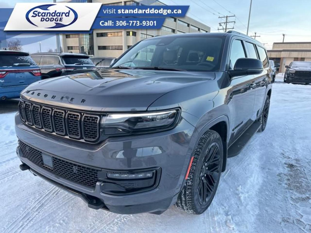 New 2024 Jeep Wagoneer L SERIES II CARBIDE for sale in Swift Current, SK