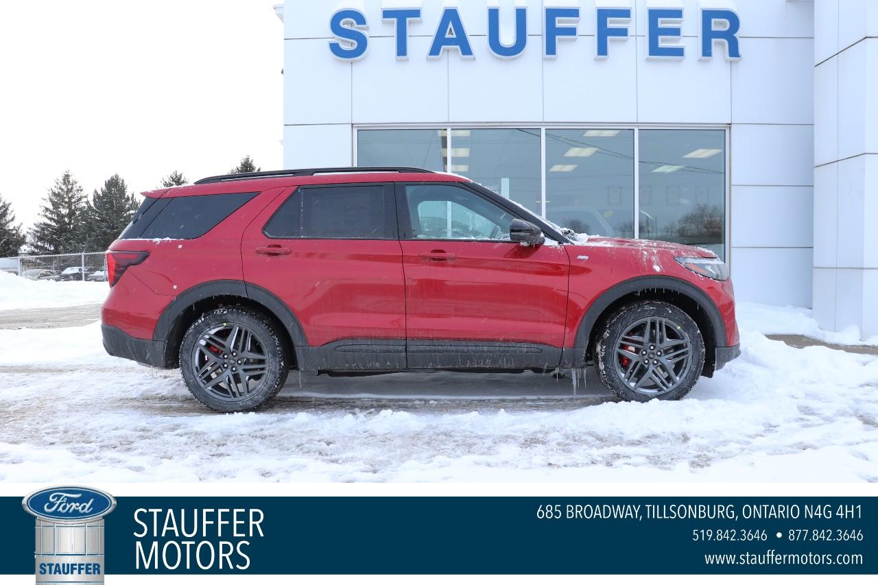 New 2025 Ford Explorer ST-LINE 4WD for sale in Tillsonburg, ON