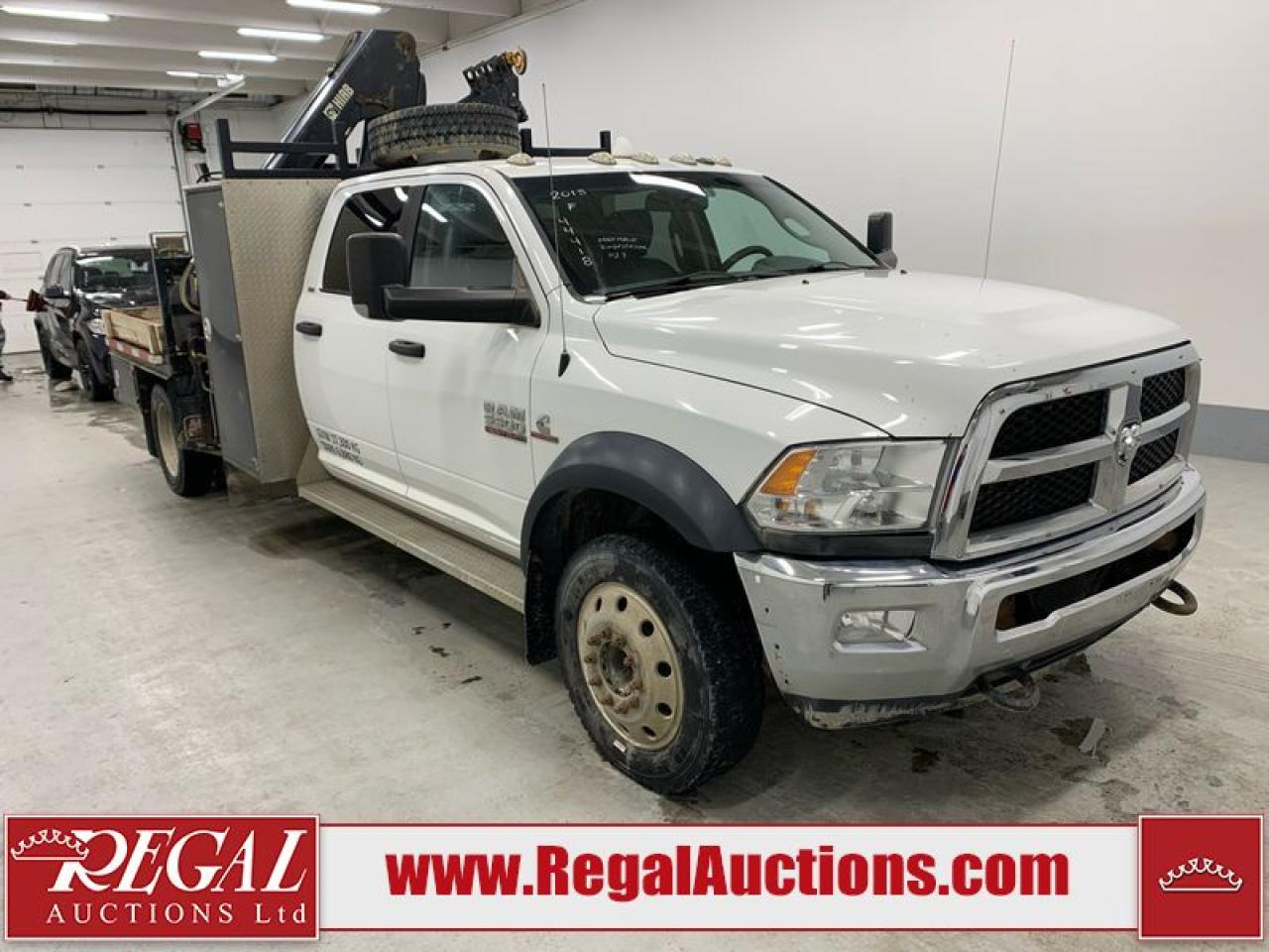 Used 2015 RAM 5500 SLT for sale in Calgary, AB