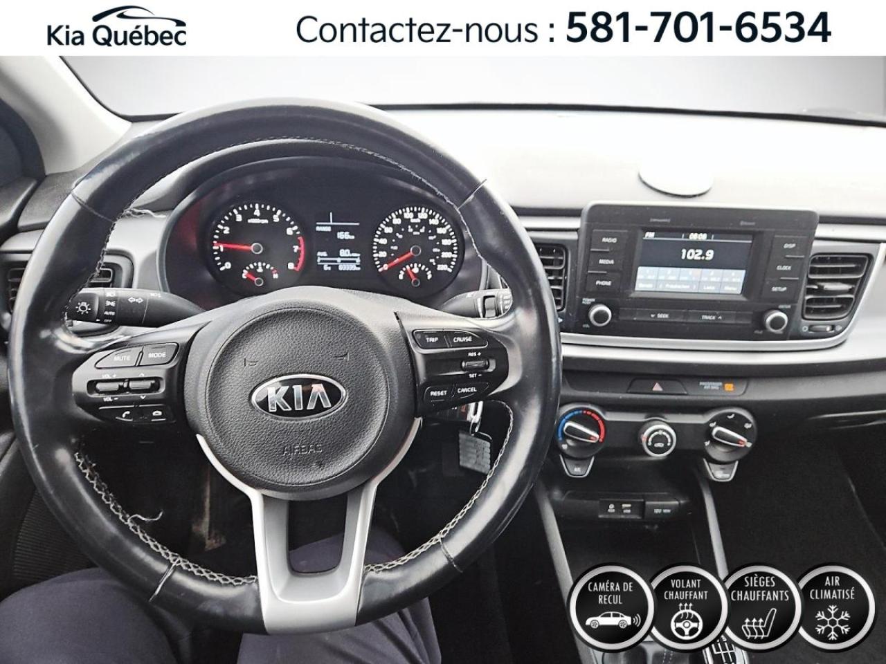 Used 2018 Kia Rio LX+ * A/C* SIEGES CHAUFFANTS* CAMERA* BLUETOOTH* for sale in Québec, QC