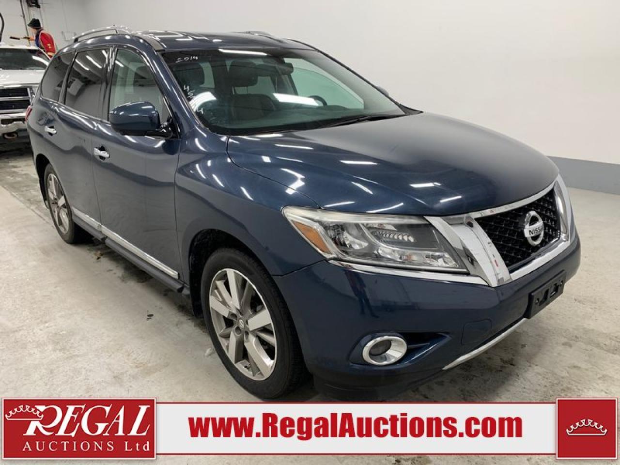 Used 2014 Nissan Pathfinder Platinum for sale in Calgary, AB