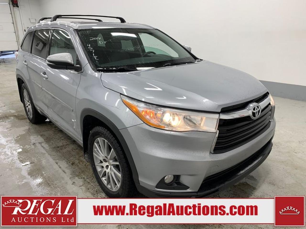 Used 2014 Toyota Highlander XLE for sale in Calgary, AB