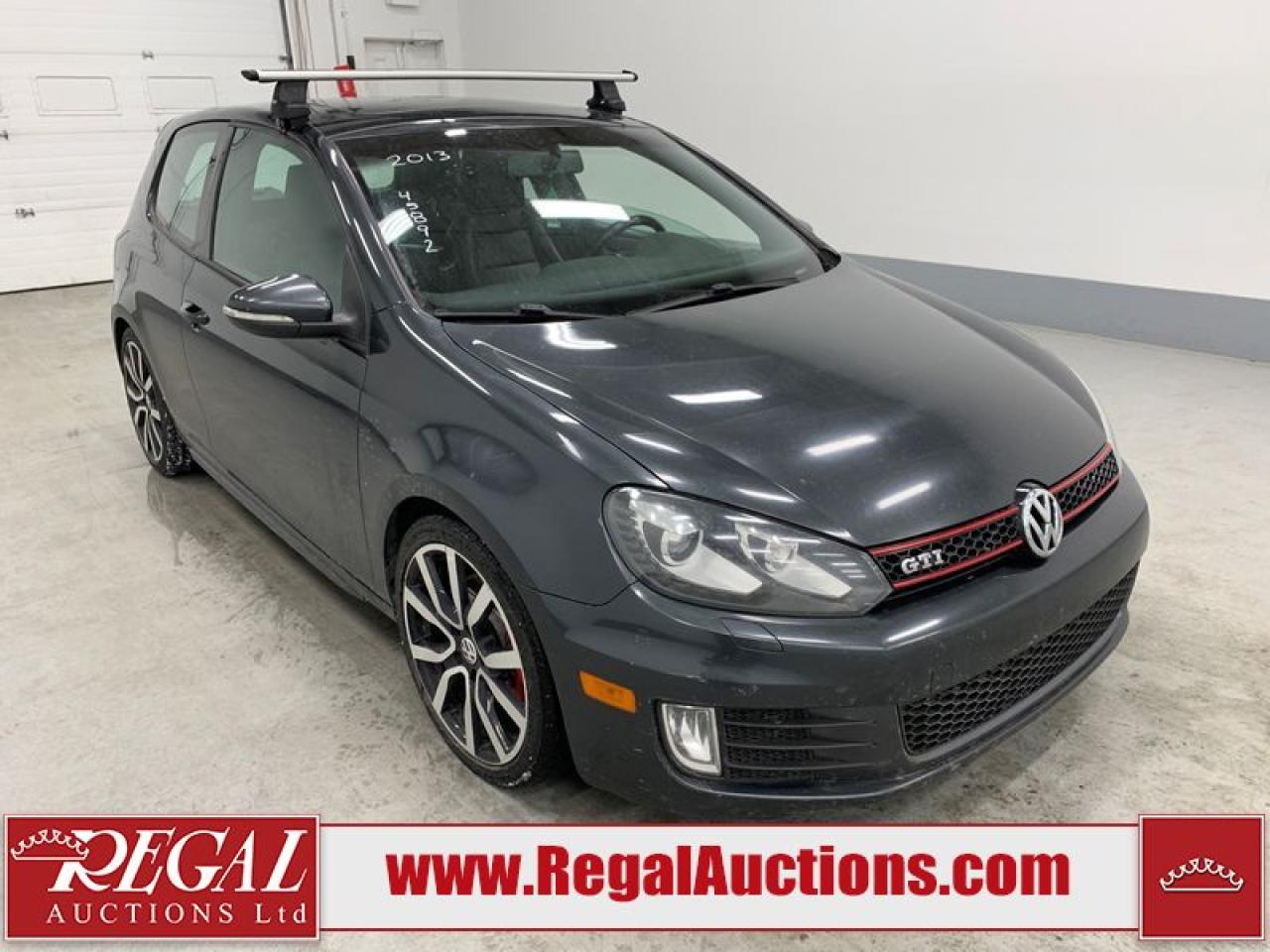 Used 2013 Volkswagen GTI BASE  for sale in Calgary, AB