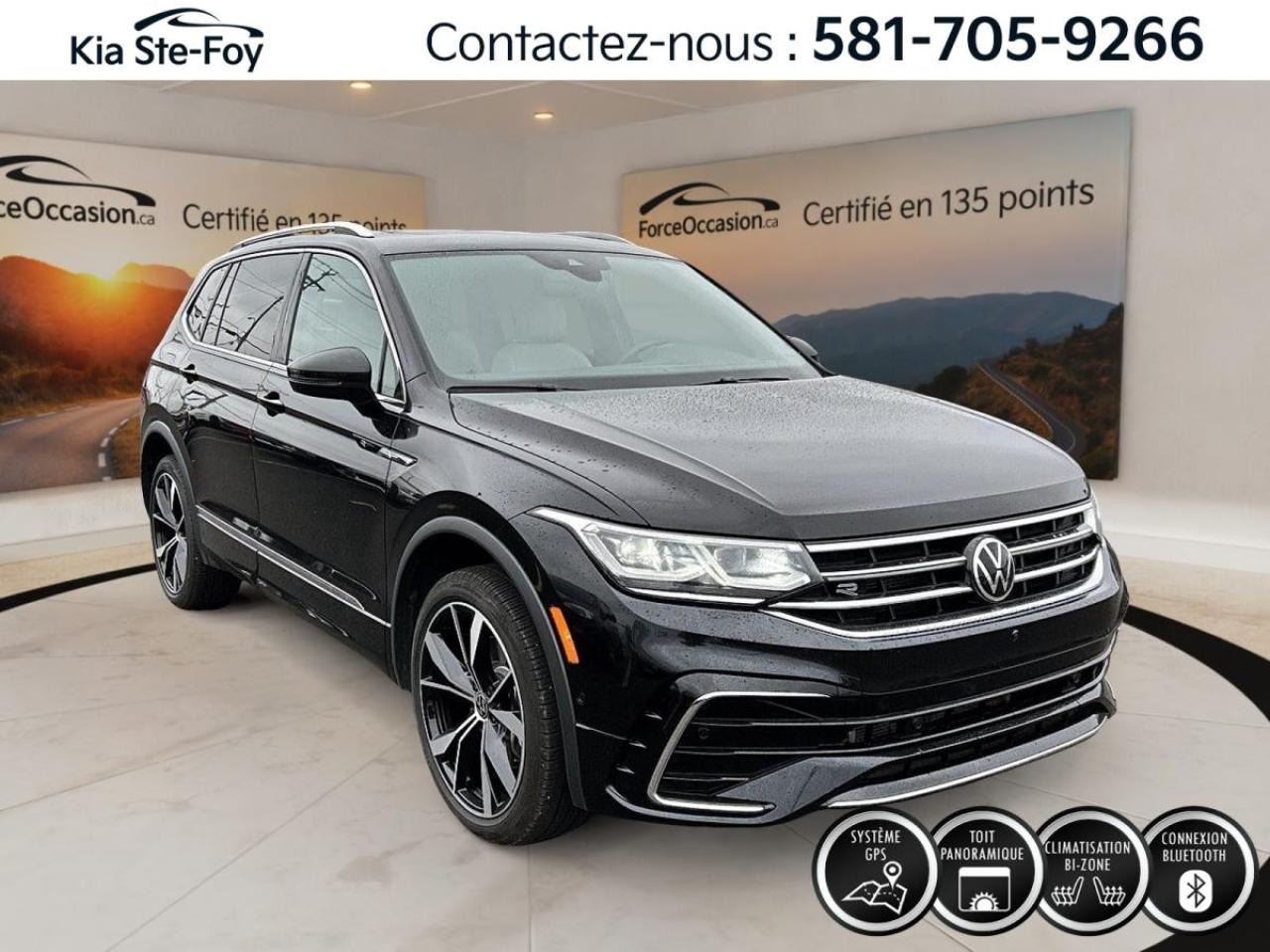 Used 2023 Volkswagen Tiguan HIGHLINE* R-LINE* AWD* GPS* CUIR* TOIT PANO* for sale in Ste-Foy, QC