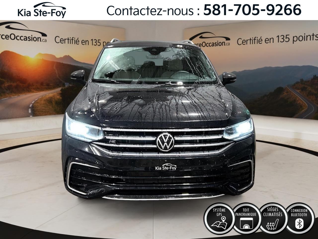 Used 2023 Volkswagen Tiguan HIGHLINE* R-LINE* AWD* GPS* CUIR* TOIT PANO* for sale in Ste-Foy, QC