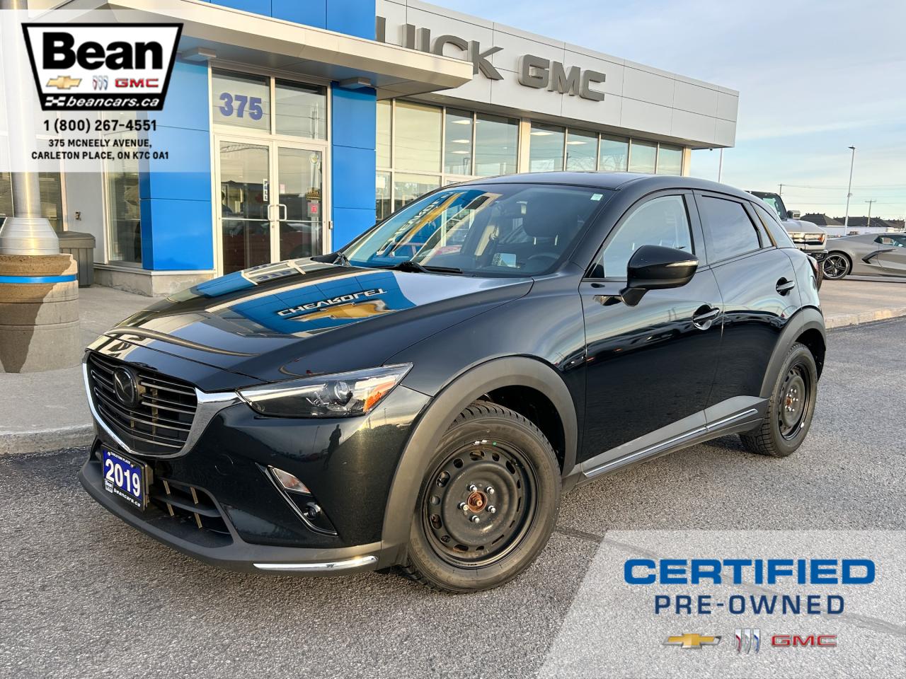 Used 2019 Mazda CX-3 GT 2.0L 4 CYL WITH REMOTE START/ENTRY, SUNROOF, HEATED SEATS, HEATED STEERING WHEEL, LEATHER SEATS, RAIN SENSING WIPERS, BOSE SPEAKERS for sale in Carleton Place, ON