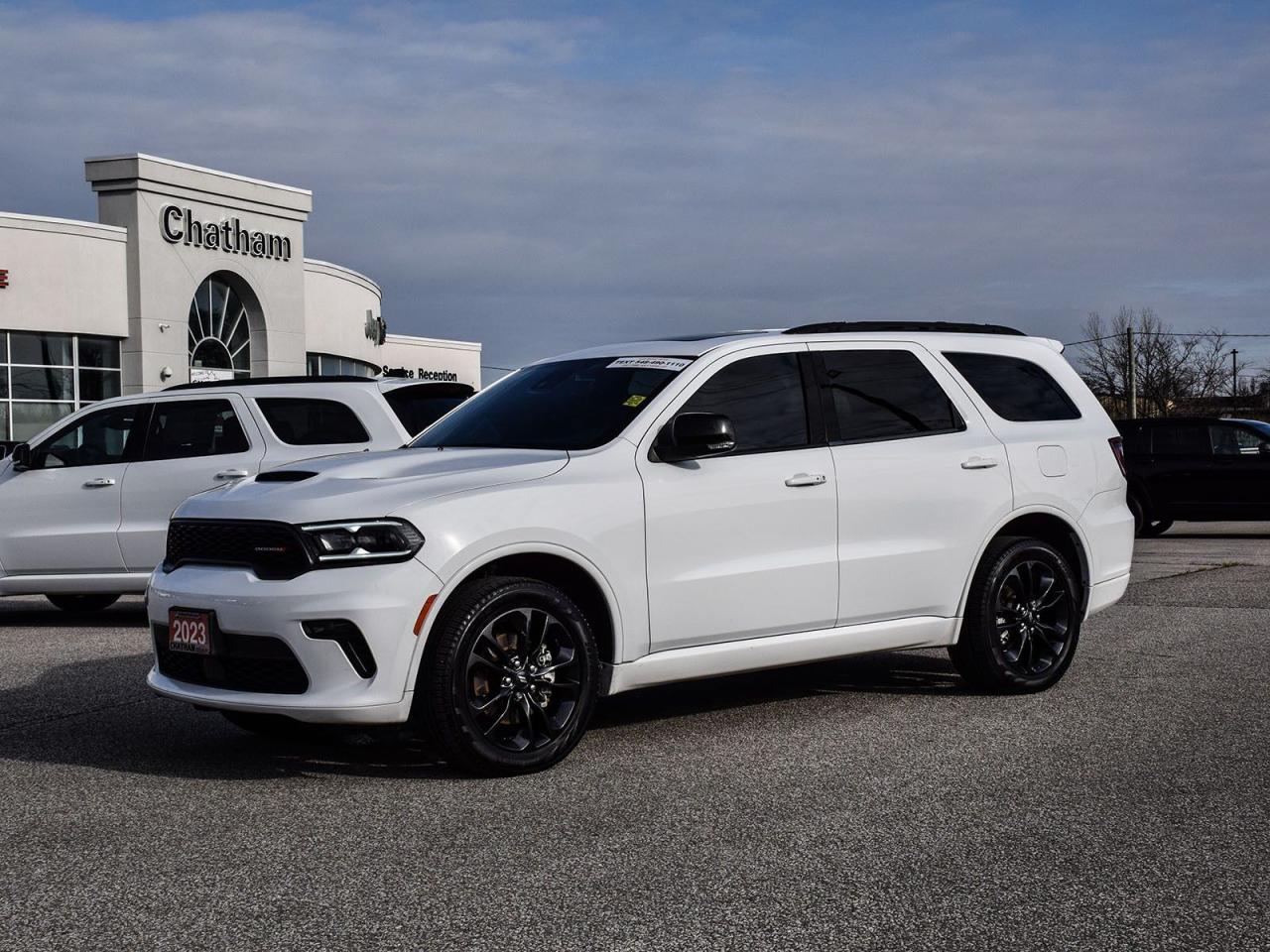 Used 2023 Dodge Durango GT LEATHER SUNROOF BLACK TOP NAVIGATION for sale in Chatham, ON