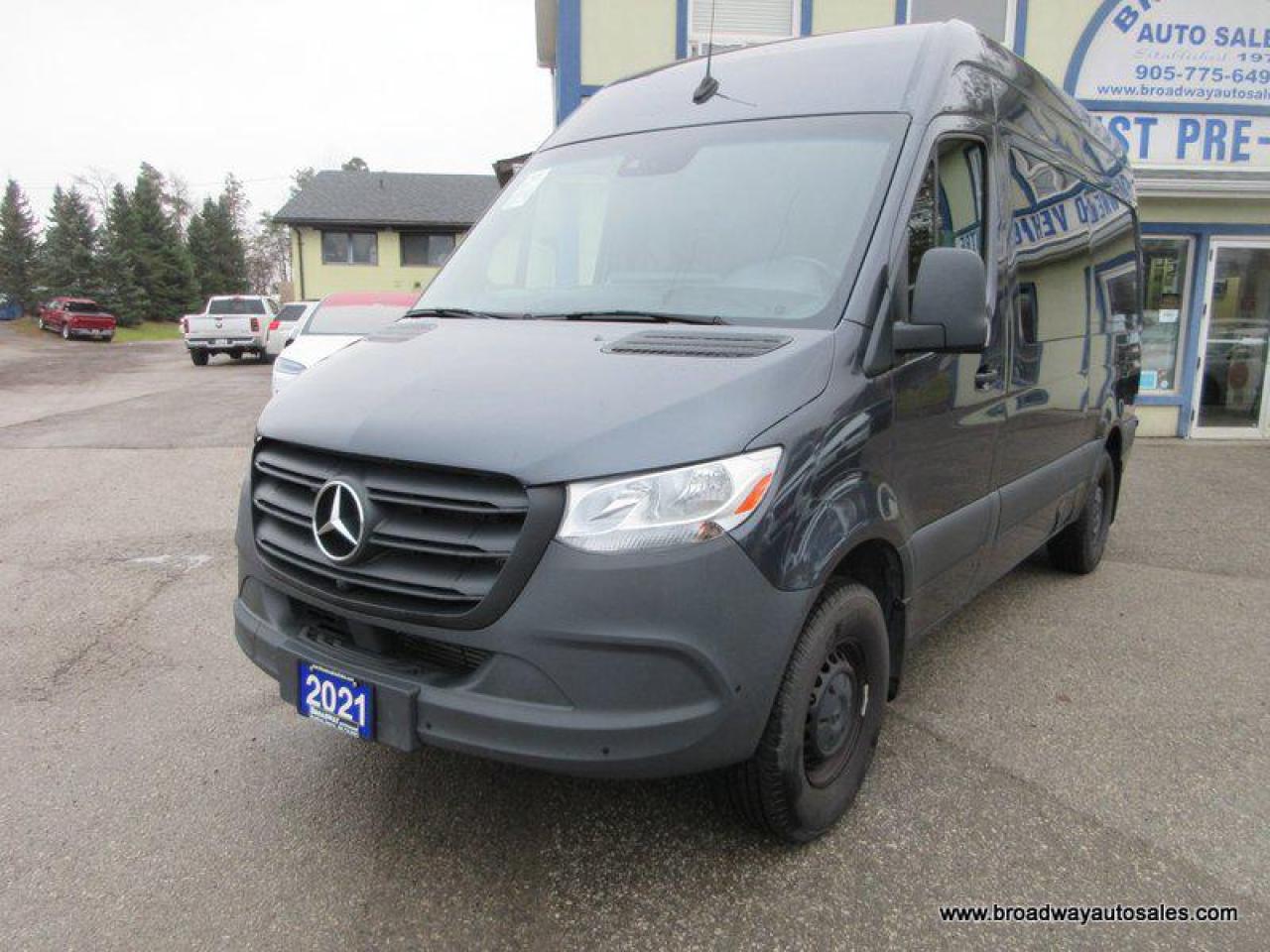 Used 2021 Mercedes-Benz Sprinter 3/4 TON WORK READY 5 PASSENGER 3.0L - DIESEL.. 144-INCH-WHEEL-BASE.. SLIDING-PASSENGER-DOOR.. NAVIGATION.. LEATHER.. HEATED SEATS.. BACK-UP CAMERA.. for sale in Bradford, ON